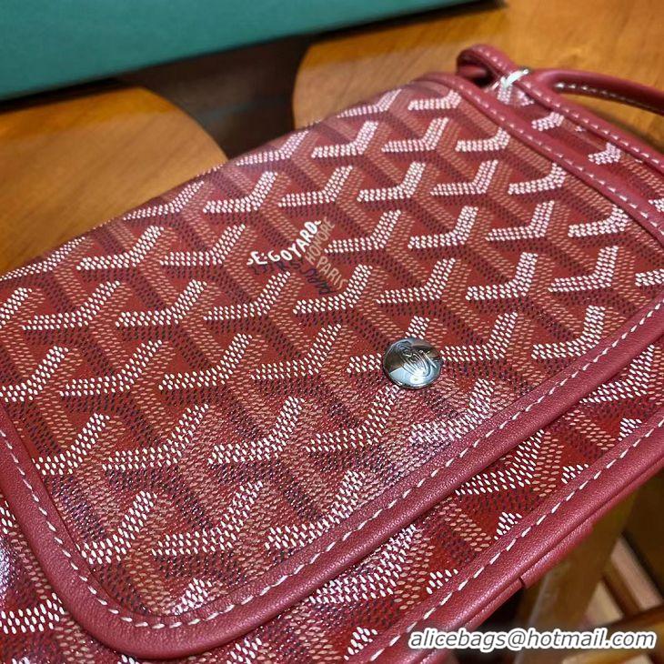 Buy Goyard Original Plumet MINI Crossbody Messenger Bag 2167 Red