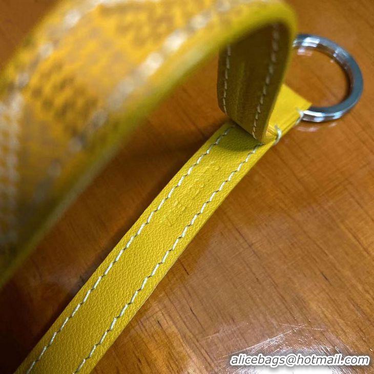 Chic Goyard Original Key Chain 02002 Yellow