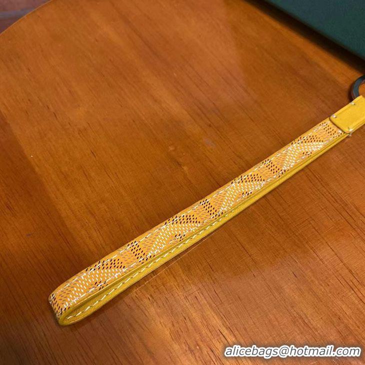 Chic Goyard Original Key Chain 02002 Yellow