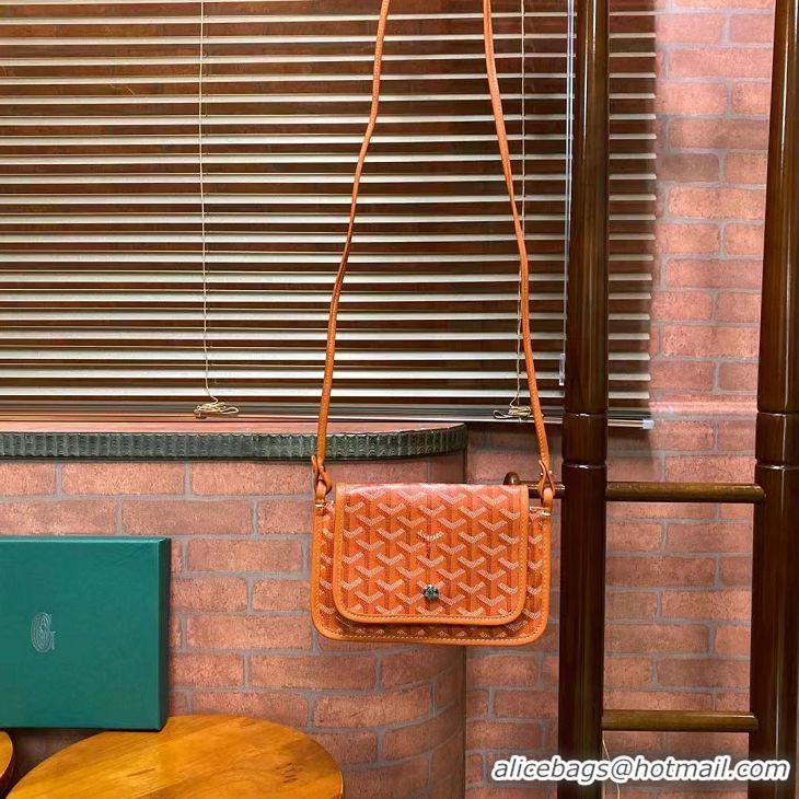 Discount Goyard Original Plumet MINI Crossbody Messenger Bag 2167 Orange