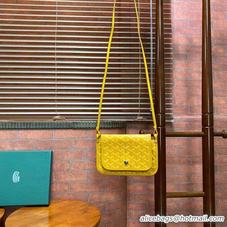 Best Price Goyard Original Plumet MINI Crossbody Messenger Bag 2167 Yellow