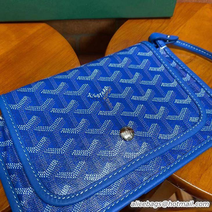 Promotional Goyard Original Plumet MINI Crossbody Messenger Bag 2167 Light Blue