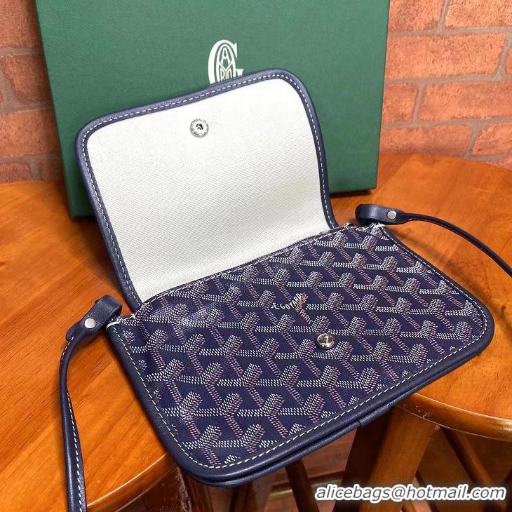 Low Cost Goyard Original Plumet MINI Crossbody Messenger Bag 2167 Navy Blue