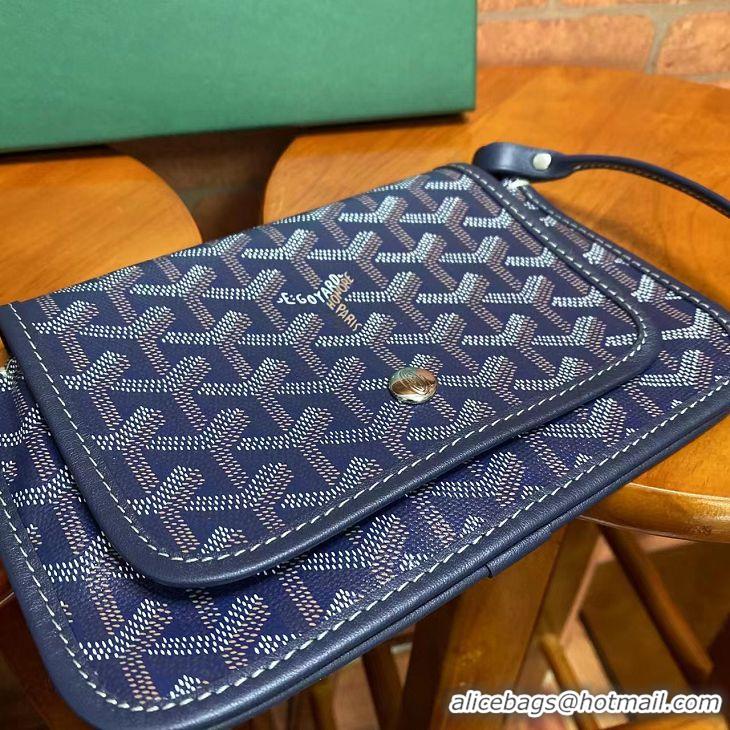 Low Cost Goyard Original Plumet MINI Crossbody Messenger Bag 2167 Navy Blue