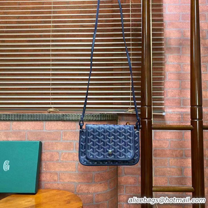 Low Cost Goyard Original Plumet MINI Crossbody Messenger Bag 2167 Navy Blue