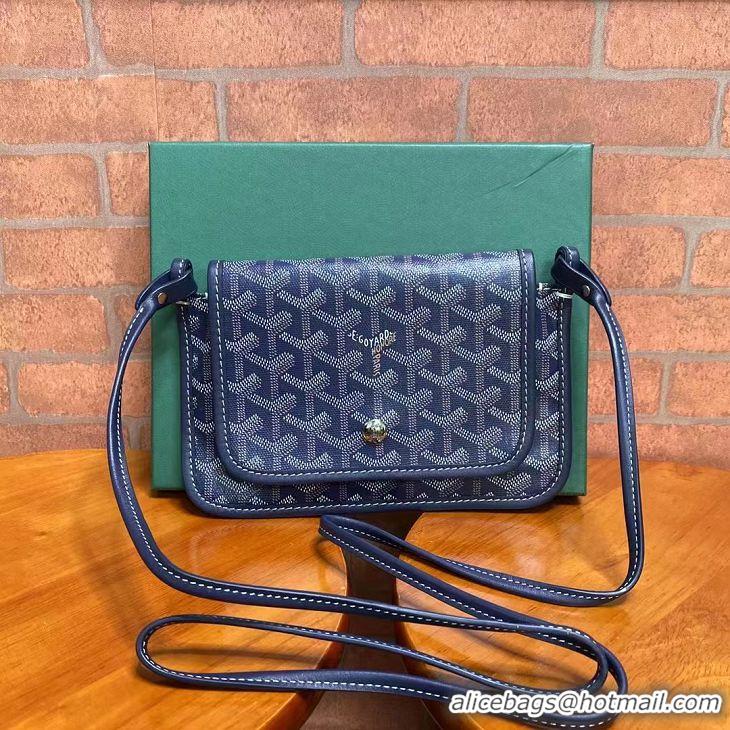 Low Cost Goyard Original Plumet MINI Crossbody Messenger Bag 2167 Navy Blue