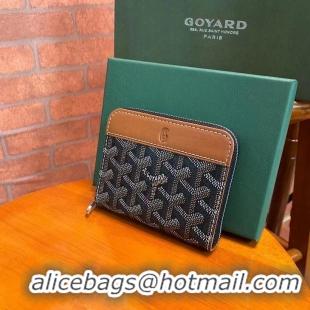Low Cost Goyard Original Zippy Coin Purse 020084 Black And Tan