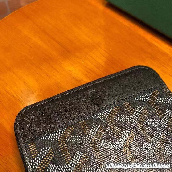 Promotional Goyard Original Zippy Coin Purse 020084 Black