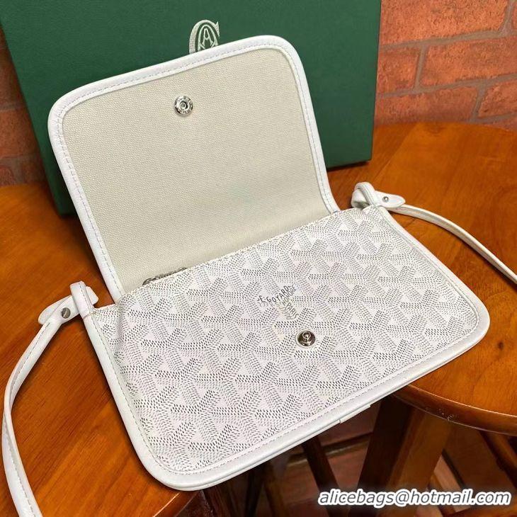 Top Quality Goyard Original Plumet MINI Crossbody Messenger Bag 2167 White