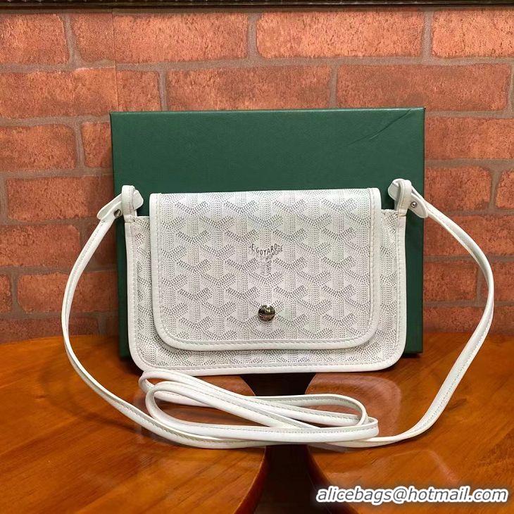 Top Quality Goyard Original Plumet MINI Crossbody Messenger Bag 2167 White