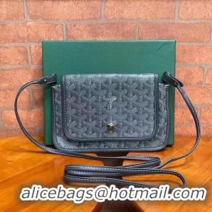 Top Sale Goyard Original Plumet MINI Crossbody Messenger Bag 2167 Dark Grey