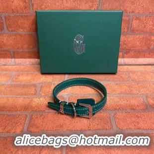 Buy Inexpensive Goyard Original Dog Collar 02003 Green