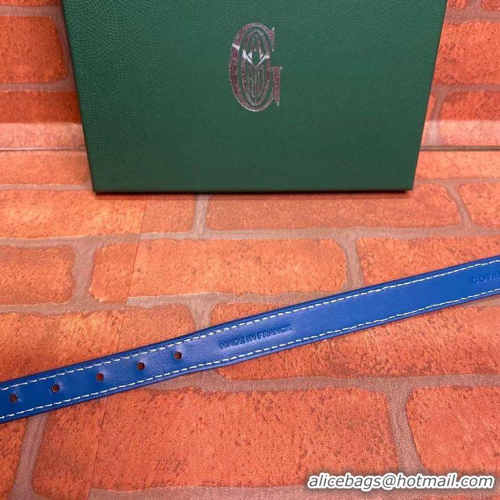 Promotional Goyard Original Dog Collar 02003 Light Blue