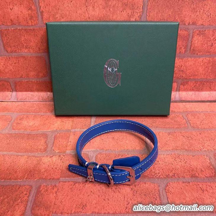 Promotional Goyard Original Dog Collar 02003 Light Blue