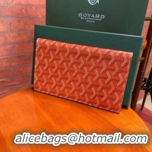 Top Sale Goyard Original Passport Wallet 020108 Orange