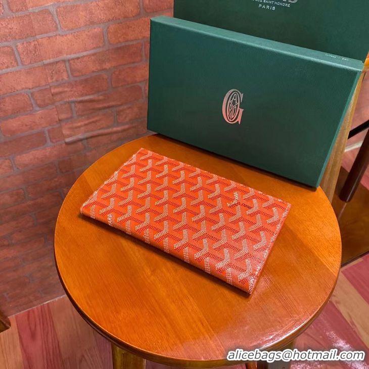 Top Sale Goyard Original Passport Wallet 020108 Orange