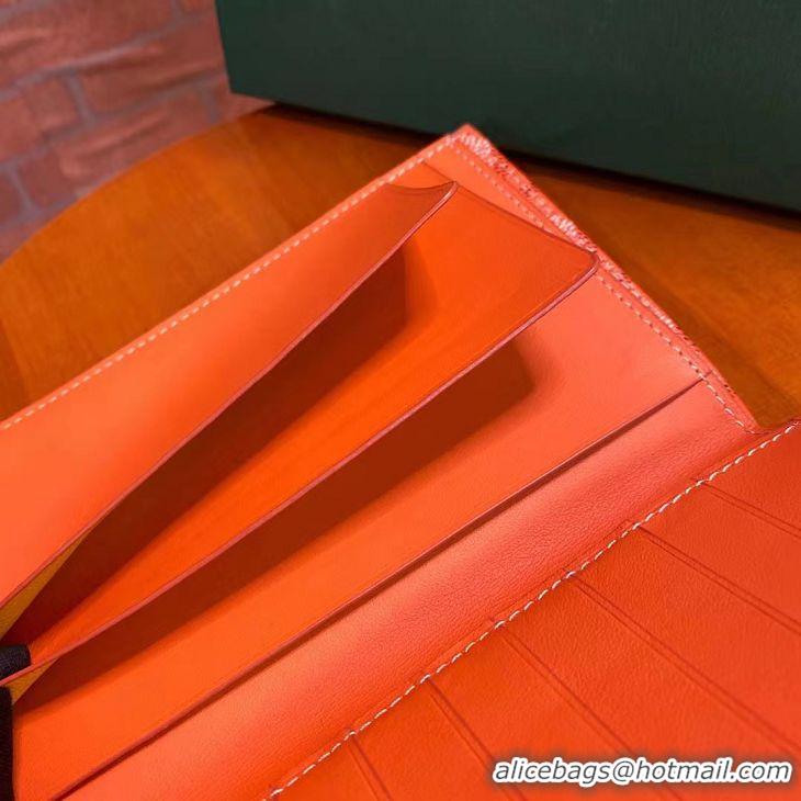 Top Sale Goyard Original Passport Wallet 020108 Orange