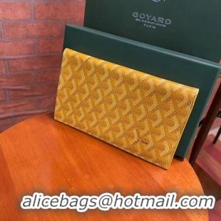 Top Quality Goyard Original Passport Wallet 020108 Yellow