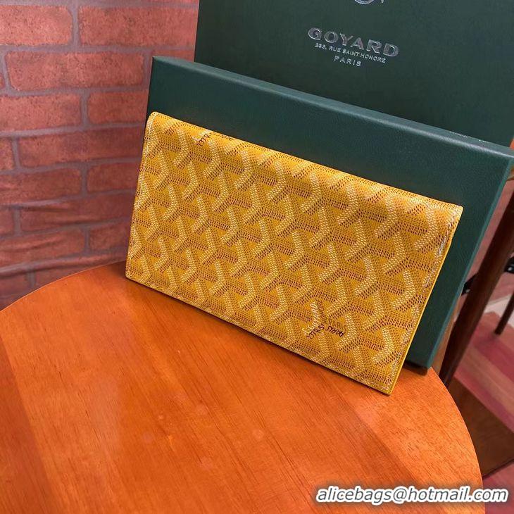 Top Quality Goyard Original Passport Wallet 020108 Yellow