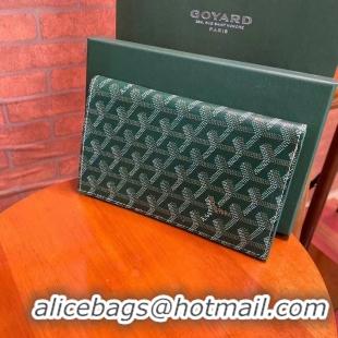 Low Price Goyard Original Passport Wallet 020108 Green