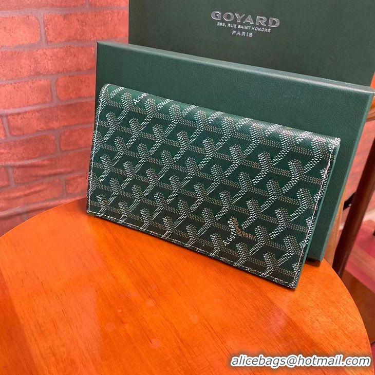 Low Price Goyard Original Passport Wallet 020108 Green