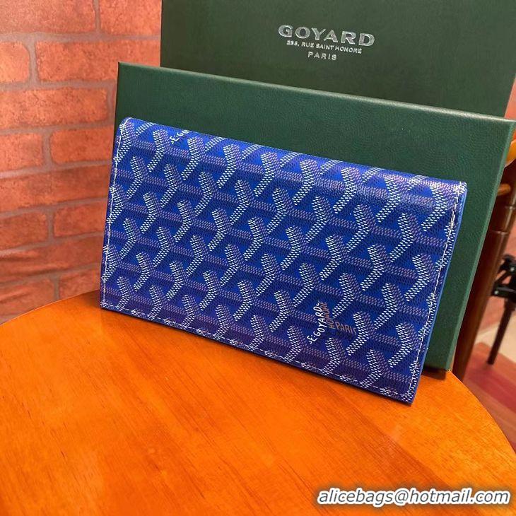 Hot Sale Goyard Original Passport Cover 020108 Light Blue