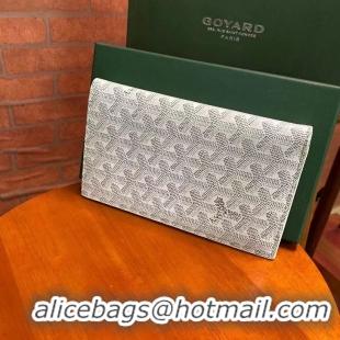 Free Shipping Goyard Original Passport Cover 020108 White