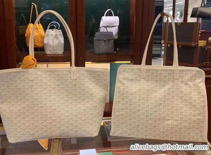 Low Price Goyard Original Sac Hardy Tote Bag 8955 White