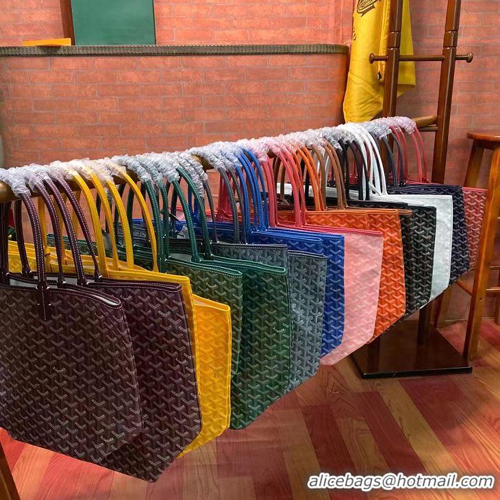 Buy Discount Goyard Original Saint Louis Tote Bag GM 18212 Green