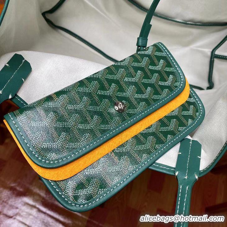 Buy Discount Goyard Original Saint Louis Tote Bag GM 18212 Green