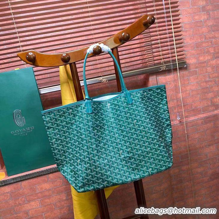 Buy Discount Goyard Original Saint Louis Tote Bag GM 18212 Green