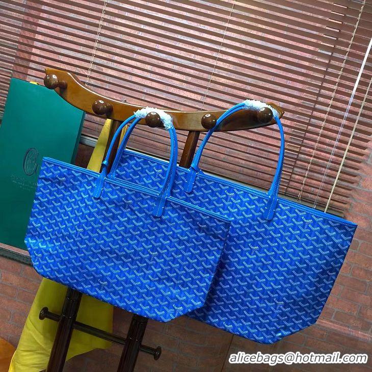 Shop Cheap Goyard Original Saint Louis Tote Bag GM 18212 Light Blue