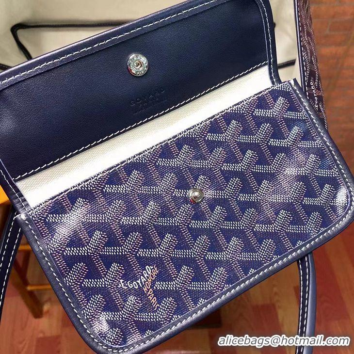 ​Imitation Goyard Original Saint Louis Tote Bag GM 18212 Navy Blue