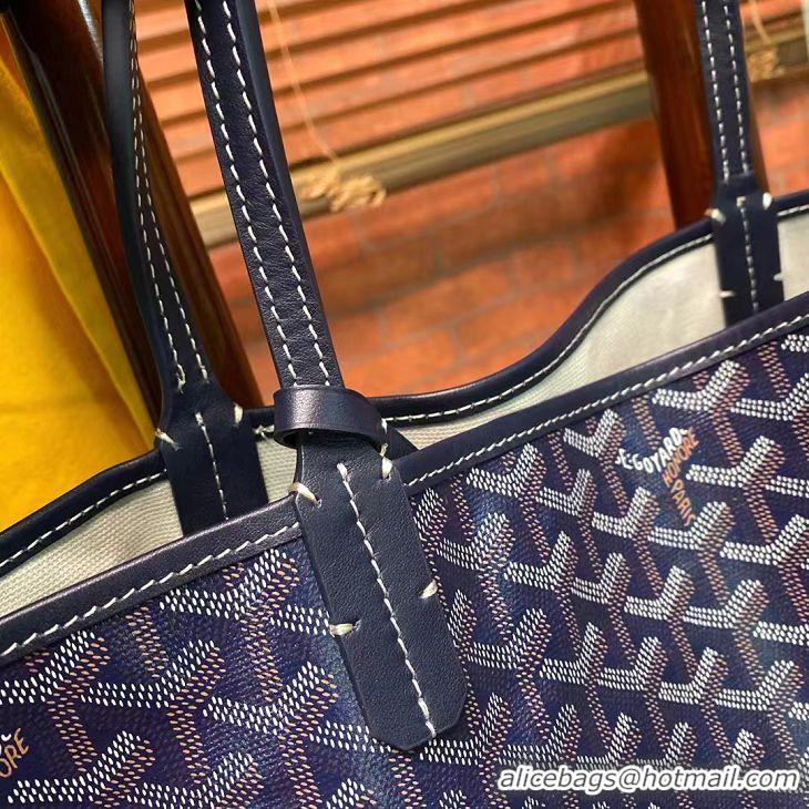 ​Imitation Goyard Original Saint Louis Tote Bag GM 18212 Navy Blue