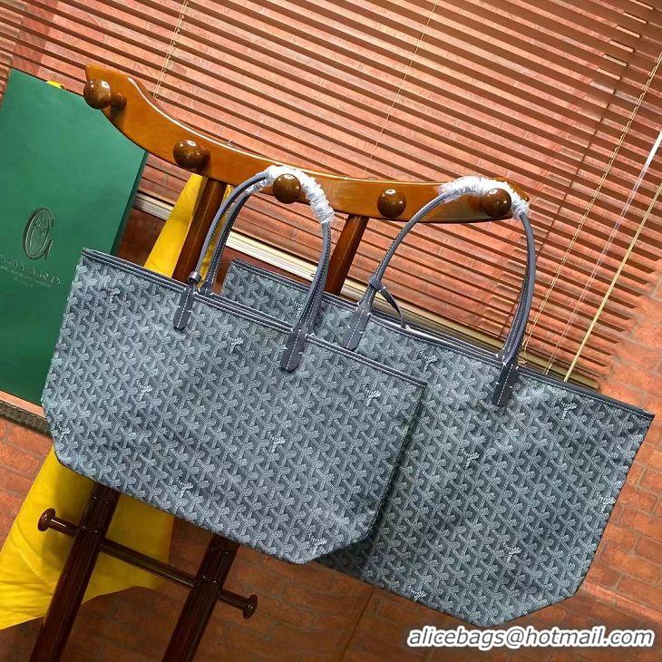 Hot Sell Goyard Original Saint Louis Tote Bag GM 18212 Dark Grey