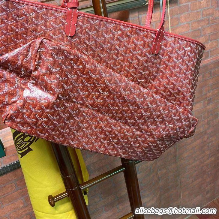 Free Shipping Goyard  Original St Louis Tote PM 18212 Red