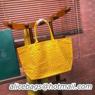 Buy Discount Goyard Original St Louis Tote PM 18212 Yellow