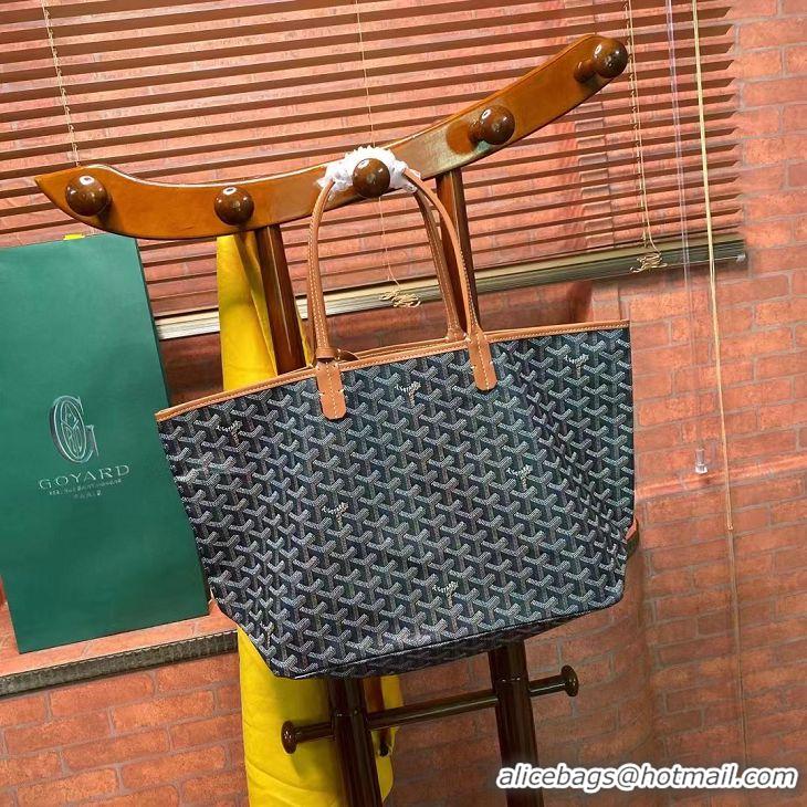 Discount Goyard  Original St Louis Tote PM 18212 Black And Tan