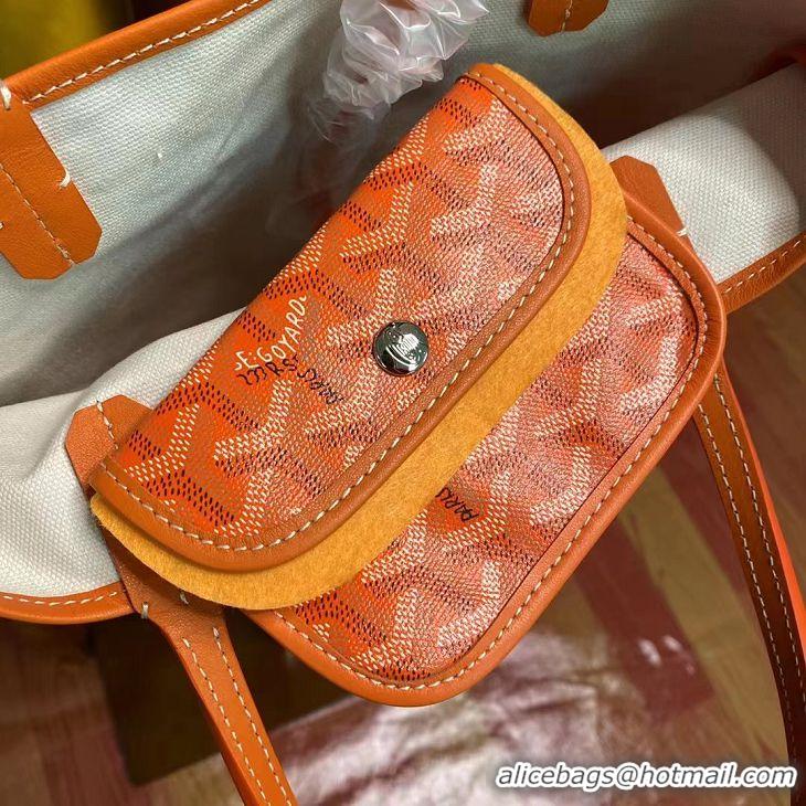 Grade Discount Goyard Original Saint Louis Tote MINI 18212 Orange