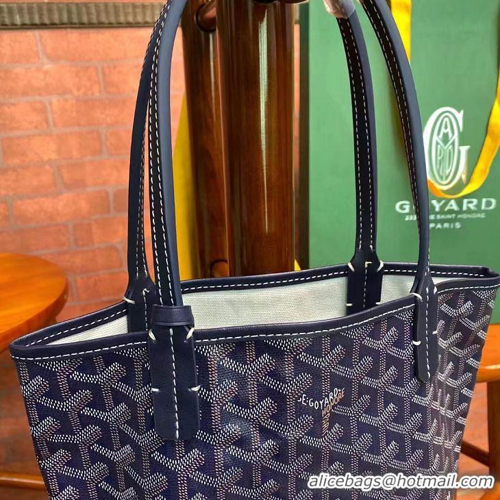 Buy Goyard Original Saint Louis Tote MINI 18212 Navy Blue