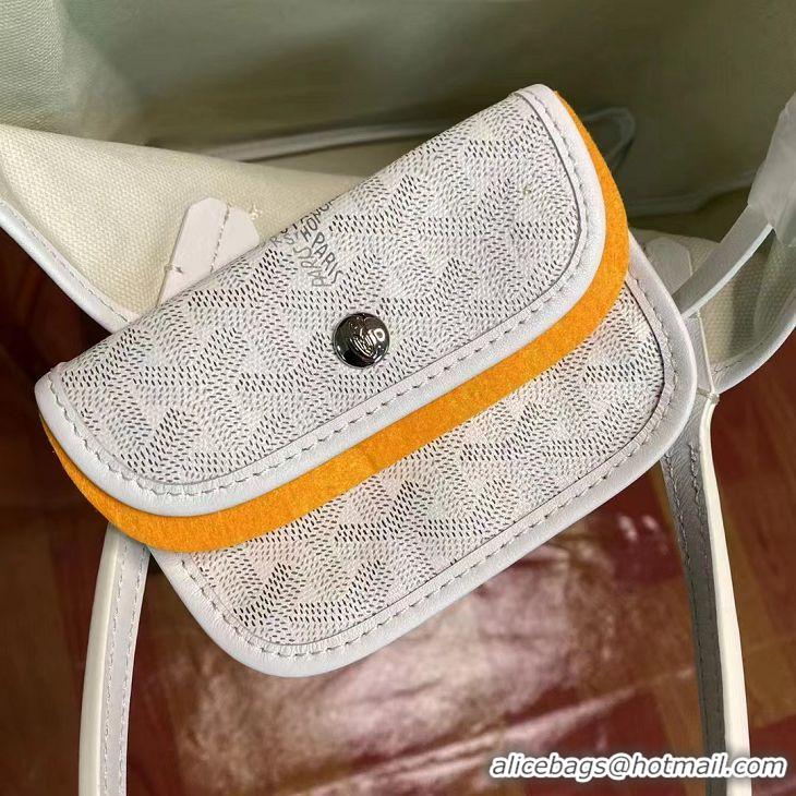 Classic Goyard Original Saint Louis Tote MINI 18212 White