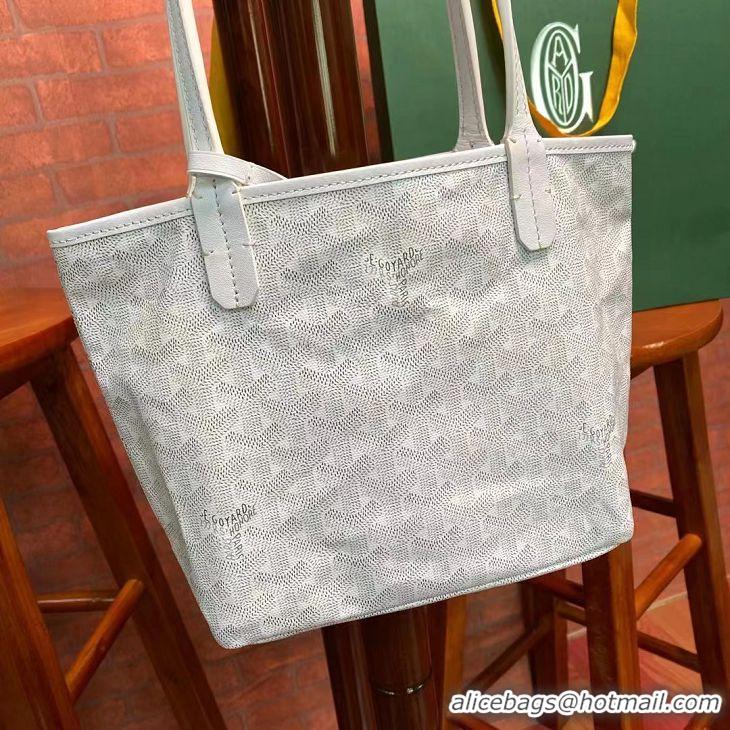 Classic Goyard Original Saint Louis Tote MINI 18212 White