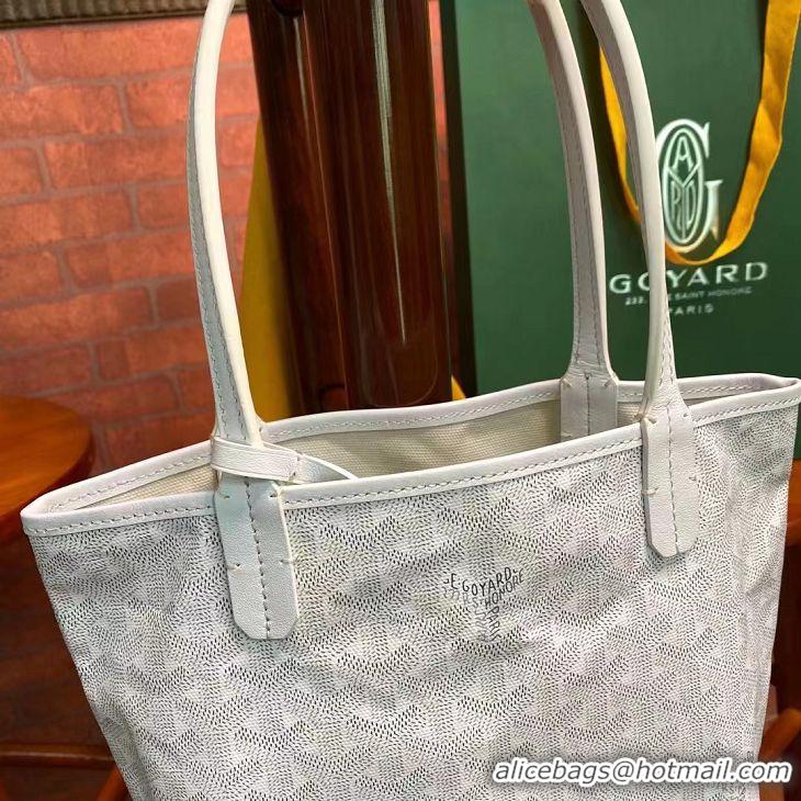 Classic Goyard Original Saint Louis Tote MINI 18212 White