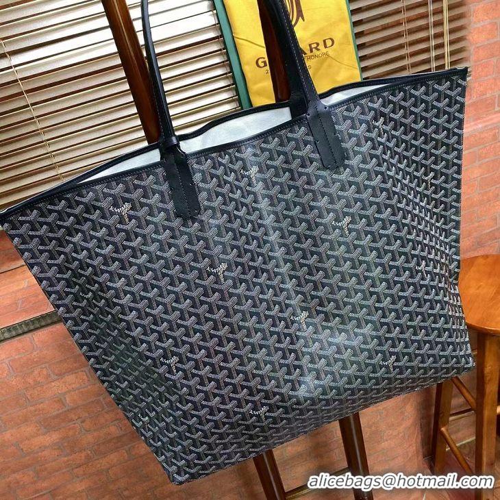 Buy Grade Goyard Original Saint Louis Tote Bag XXL 2376 Black