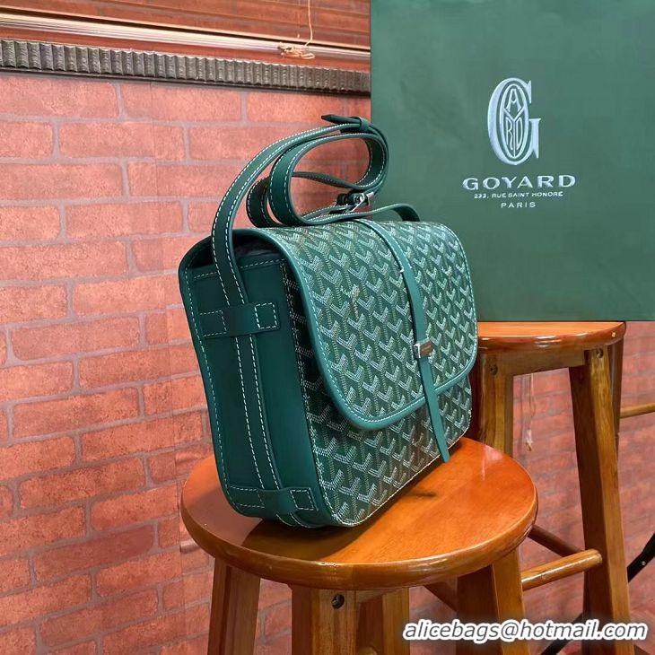 Durable Faux Goyard New Design Original Messenger Bag GM 8962 Green