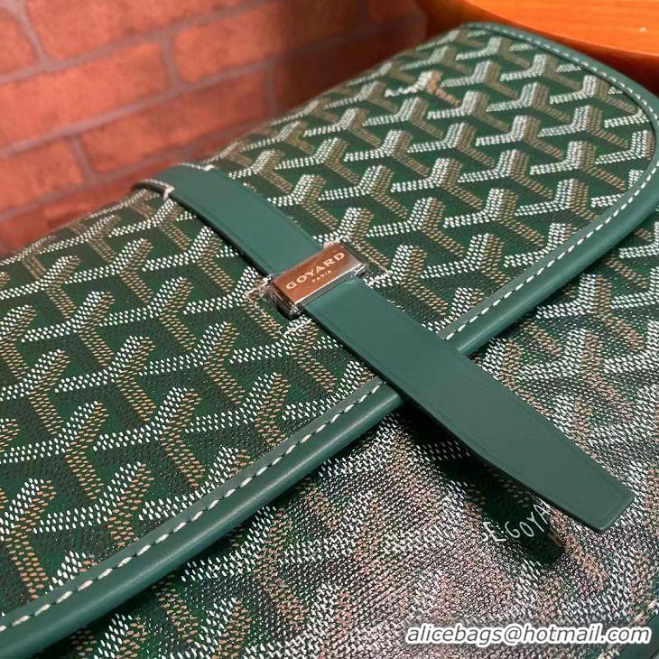 Durable Faux Goyard New Design Original Messenger Bag GM 8962 Green