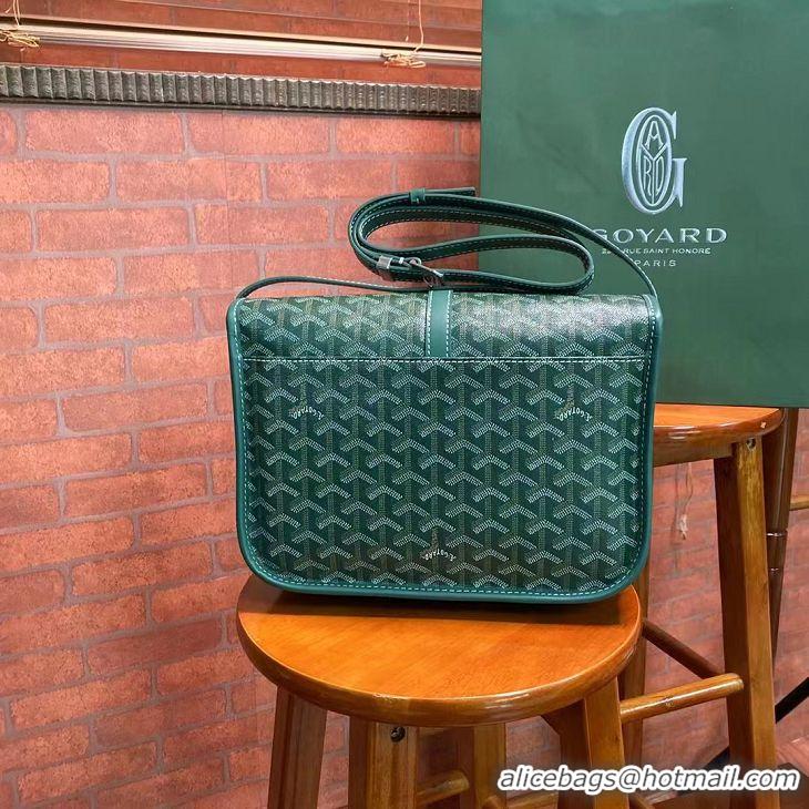 Durable Faux Goyard New Design Original Messenger Bag GM 8962 Green