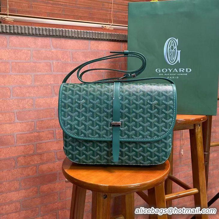 Durable Faux Goyard New Design Original Messenger Bag GM 8962 Green