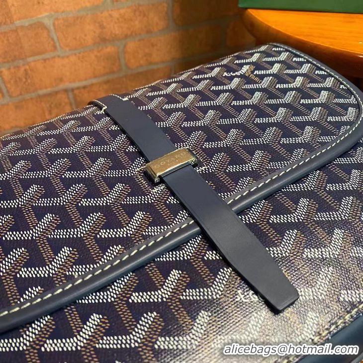 Buy Imitation Goyard New Design Original Messenger Bag GM 8962 Navy Blue