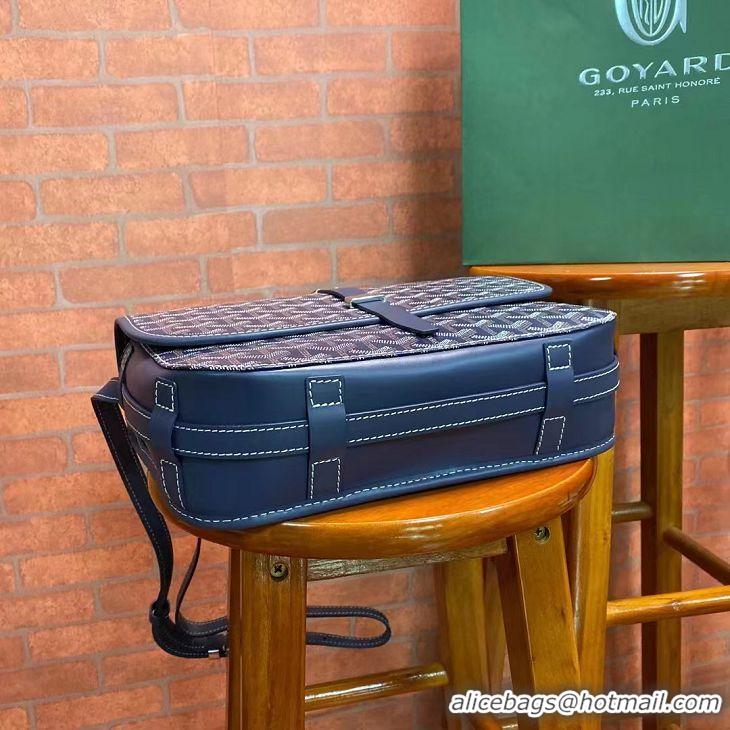 Buy Imitation Goyard New Design Original Messenger Bag GM 8962 Navy Blue